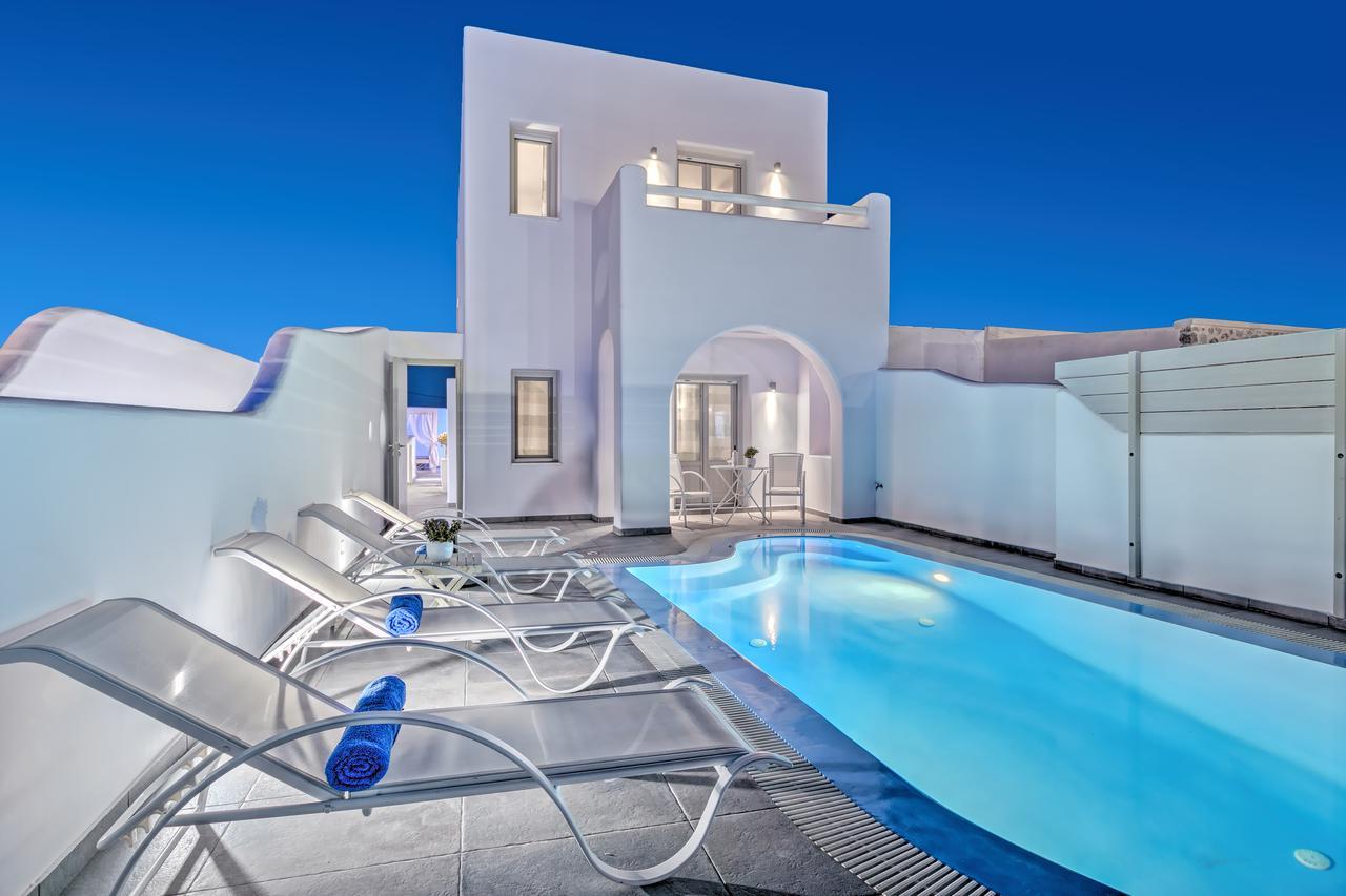 Santorini Blue Senses Villas メッサリア エクステリア 写真