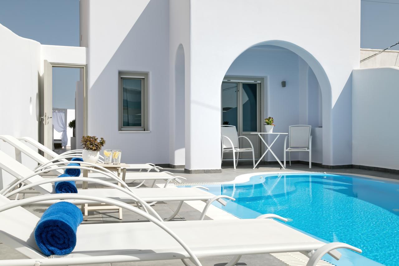 Santorini Blue Senses Villas メッサリア エクステリア 写真