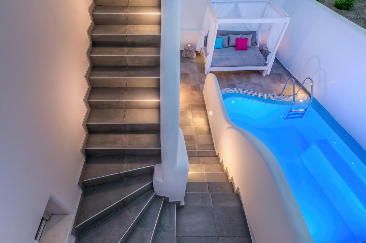 Santorini Blue Senses Villas メッサリア エクステリア 写真